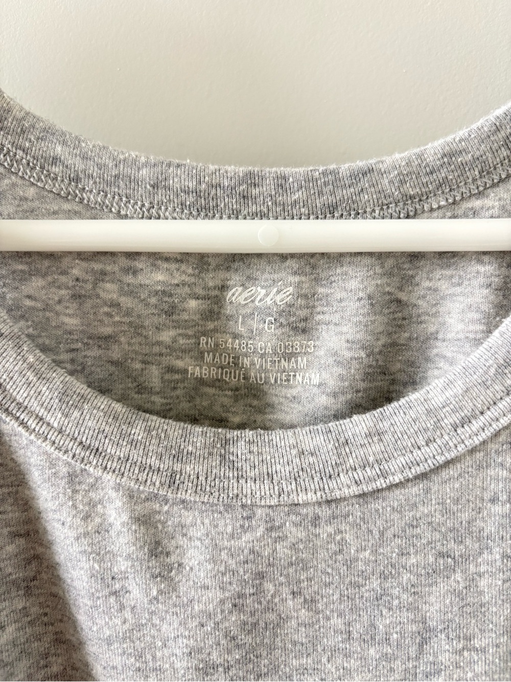Aerie Cropped Racer Back Tank Top - Picture 2 of 4